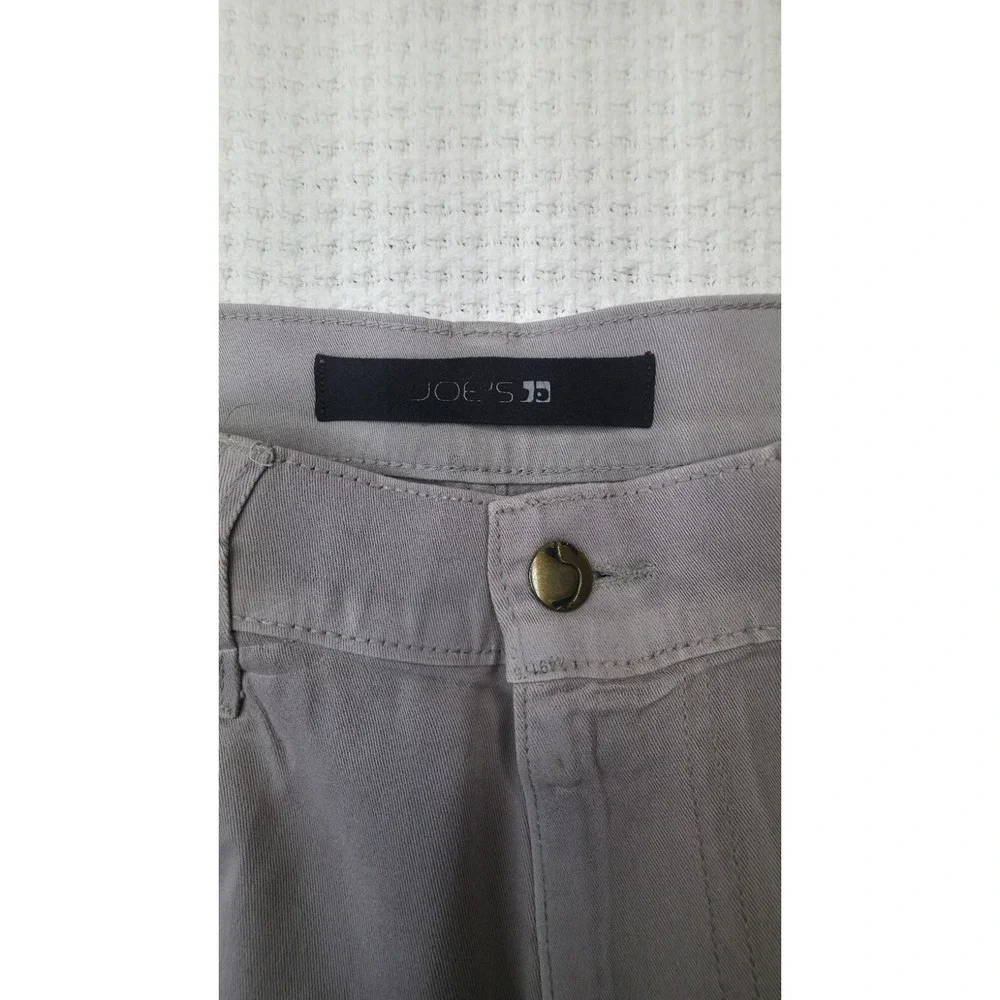 Joe's Jeans Men's 34x32 Gray Stretch Twill Pants Straight Leg Five Pocket